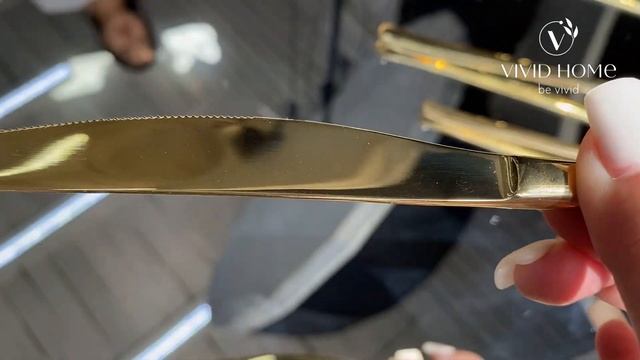 НАБОР СТОЛОВЫХ ПРИБОРОВ 24 ПРЕДМЕТА CHERY НЕРЖАВЕЮЩАЯ СТАЛЬ 18/10 БЛЕСК ЗОЛОТА смотреть онлайн