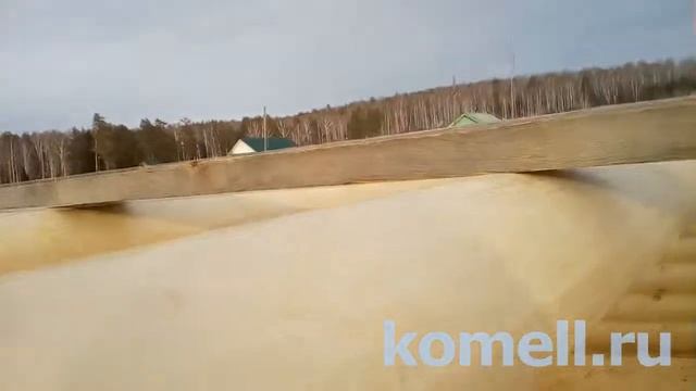 Обзор подстрапильных балок на срубе компании Комель смотреть онлайн