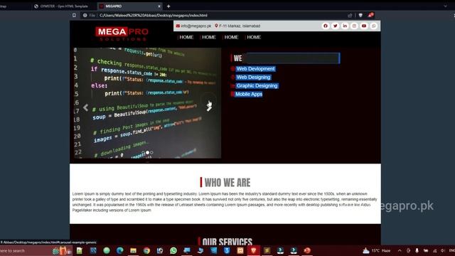 Complete Responsive Website using Html CSS Bootstrap in Hindi Urdu 16 / 18 смотреть онлайн