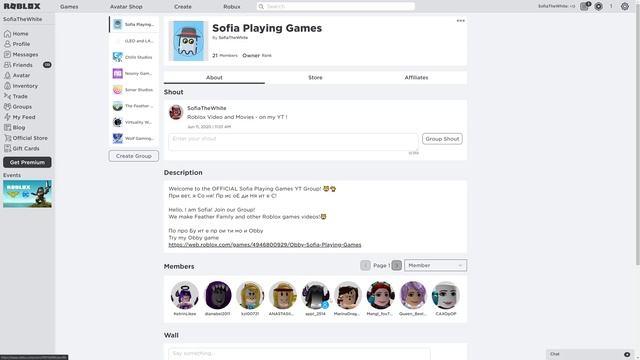 РОБЛОКС: ? 200 ДРУЗЕЙ, ? ГРУППА, ? ИГРА ОББИ ПАРКУР. ROBLOX: ?200 FRIENDS, ?ROBLOX GROUP, ?OBBY GAM смотреть онлайн