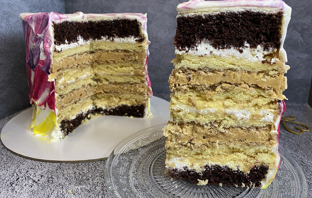 ШИКАРНЫЙ разрез, ПОТРЯСАЮЩИЙ вкус, ПРОСТЫЕ продукты, Крещатый яр, БЕЗ КРЕМ ЧИЗА