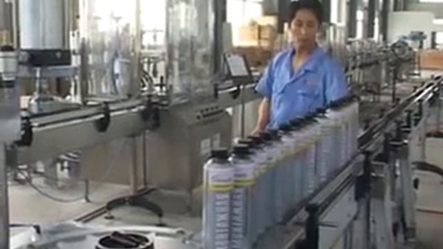 Линия по производству монтажной пены в баллонах, FET-TP3011