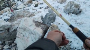 Рыбалка на Енисее , монтаж и насадки на форель.