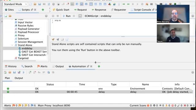 ZAP Chat 12 Automation Framework Part 6 - Delays and Active Scan смотреть онлайн