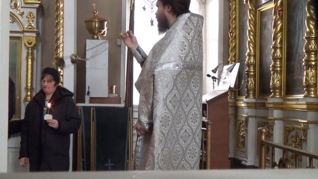 Отпевание 2.04.15 г. в храме дер. Б. Свинорье смотреть онлайн