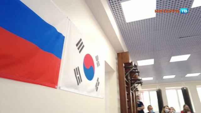 В центре тхэквондо "Тангун" прошла открытая тренировка в детской группе смотреть онлайн