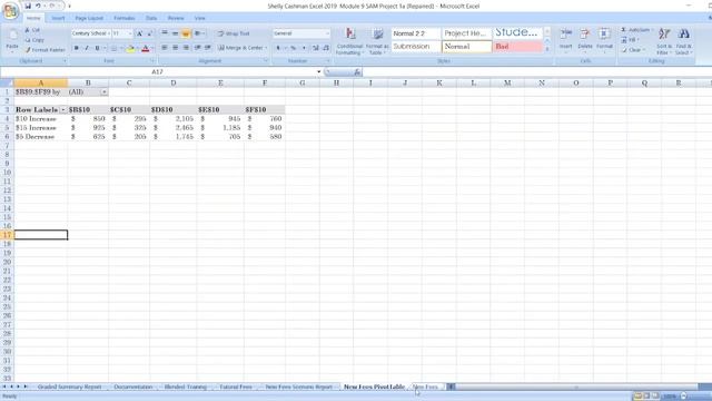 Shelly Cashman Excel 2019 | Module 9: SAM Project 1a #shellycashmanexcel2019 #module9 #samproject1a смотреть онлайн