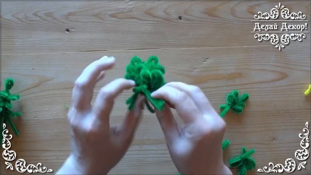 Елочка #из_синельной_проволоки своими руками #новогодний_подарок Плетем сверху вниз Делай Декор! смотреть онлайн