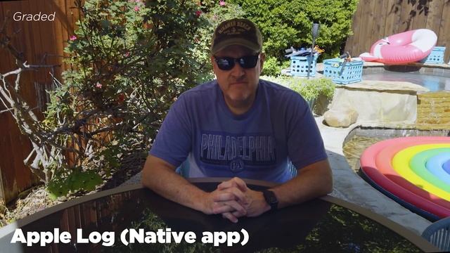 Apple Log VS. Filmic Pro Log