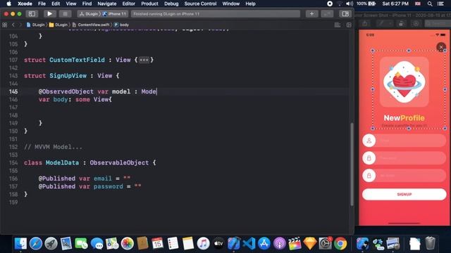 SwiftUI Dating Login Page With Firebase Authentication - Part 1 - SwiftUI MVVM Pattern смотреть онлайн