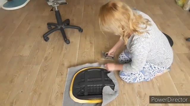 Перетяжка компьютерного кресла своими руками смотреть онлайн