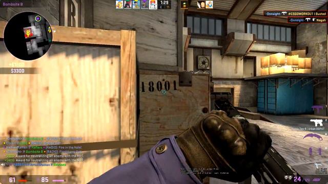 CS:GO Cache 4k I Hold MP7 Solo B i Guess смотреть онлайн