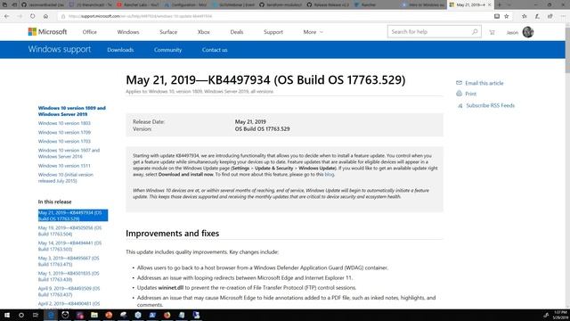 May 2019 Online Meetup Introducing Windows Server Container Support in Rancher 2 3 Preview смотреть онлайн