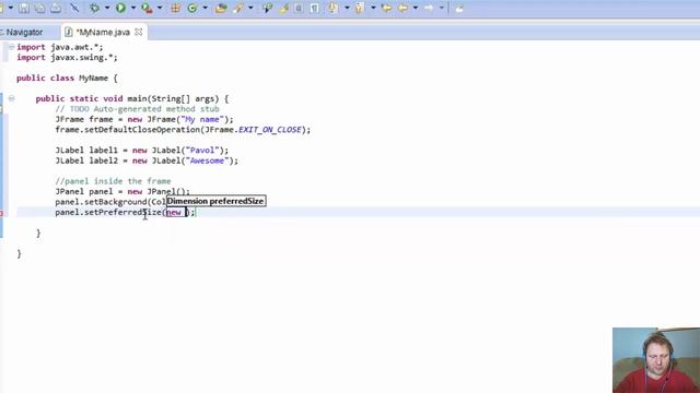 3-9 Java Swing: Displaying Text in Java Swing Labels смотреть онлайн