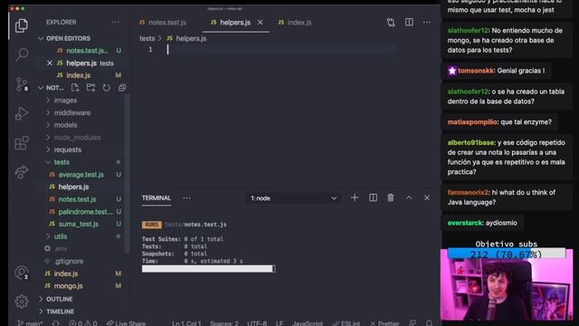 ? TESTING de BACKEND con Express usando JEST y SUPERTEST ~ FullStack Bootcamp JavaScript смотреть онлайн