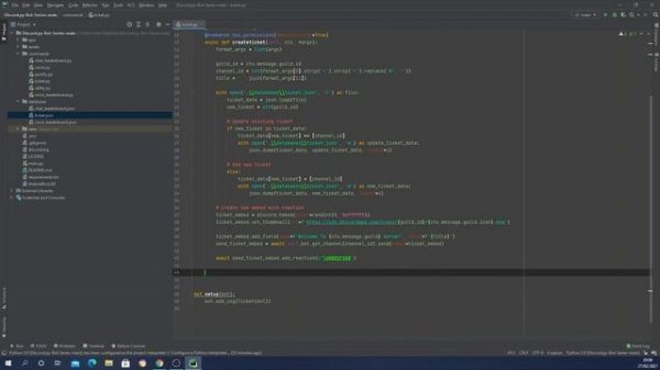 Discord.py Bot Series: Ticket System