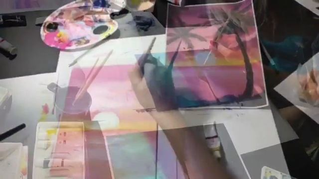 Мастер-классы по живописи в школе Фактура. смотреть онлайн