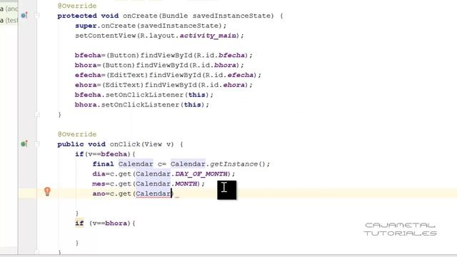 Selector Fecha Y Hora Android Studio (DatePicker TimePicker) смотреть онлайн