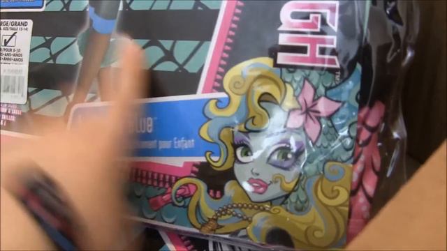 MONSTER HIGH COSTUME HAUL UNBOXING VIDEO FRANKIE STEIN LAGOOONA BLUE CLEO DE NILE GHOULIA YELPS смотреть онлайн