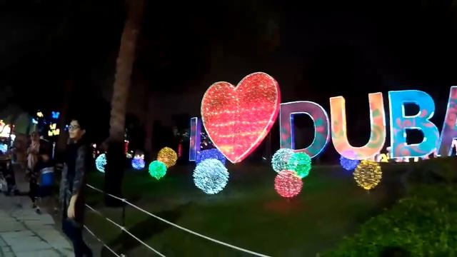 Светящийся парк в Дубае Dubai Garden Glow / ОАЭ, Dubai, UAE \ VLOG / ВЛОГ смотреть онлайн