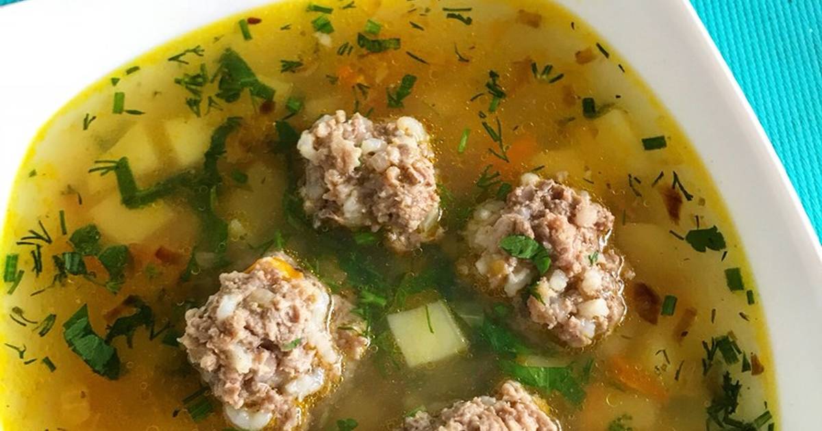 Вкусный СУП С ФРИКАДЕЛЬКАМИ Очень Быстро и Просто