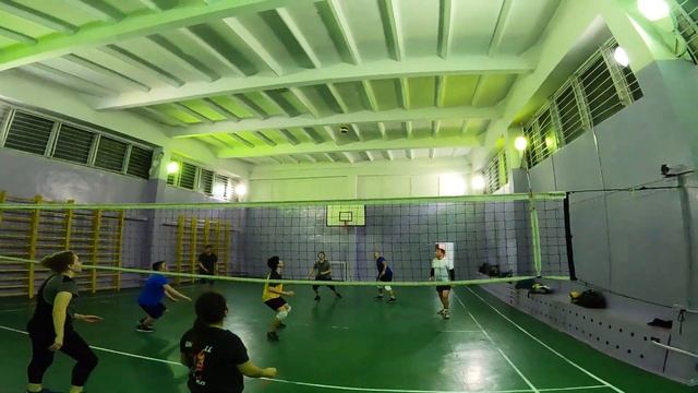 Волейбол. Камера от первого лица смотреть онлайн