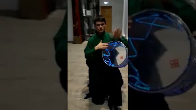 Кавказский барабан из акрила (оргстекла) смотреть онлайн