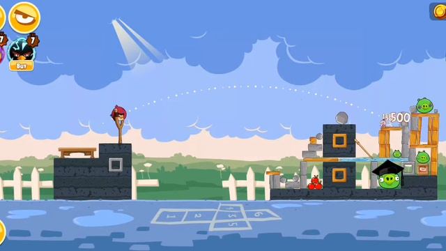 Angry Birds Seasons Back To School смотреть онлайн