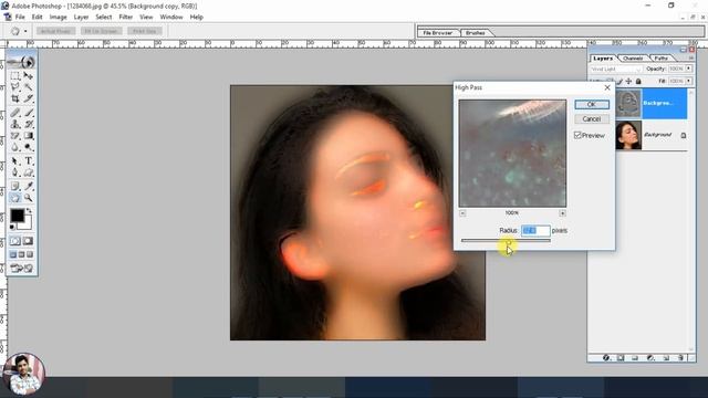 High-End Skin Softening in Photoshop | Smooth Skin Photoshop , Skin Retouching , Photoshop Tutorial смотреть онлайн