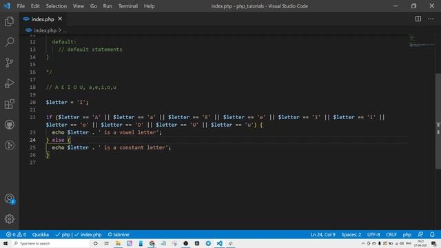 What is switch statements in PHP | PHP tutorial смотреть онлайн