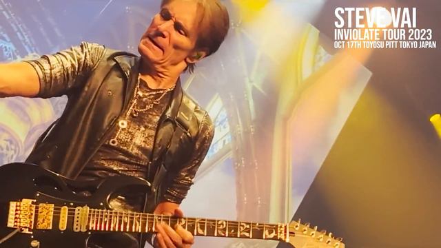 【4K FULL SHOW】STEVE VAI INVIOLATE TOUR  / JAPAN, OCTOBER 17, 2023
