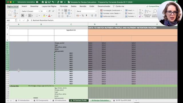 How to make Recipe Calculation using Excel (Recipe Calculation Template) смотреть онлайн