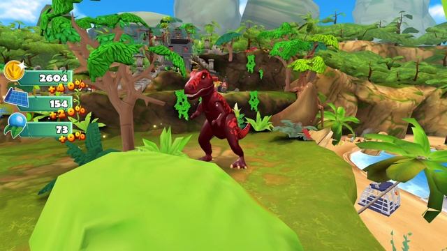 PLAYMOBIL Dino - Save Dinosaurs On Roca Island * Race Runner Game For Kids