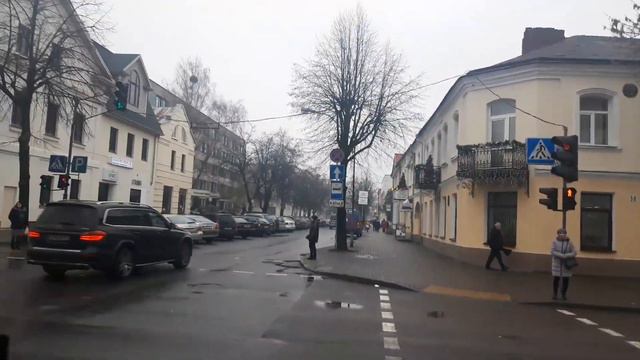 Брест, прогулка по городу смотреть онлайн