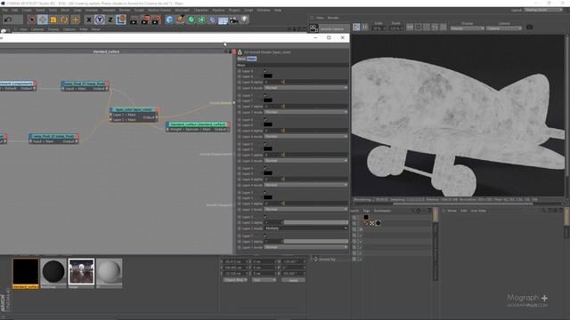 Tutorial No.66 : Creating Realistic Plastic Shader in Arnold 5 for Cinema 4d смотреть онлайн