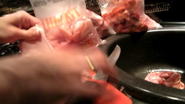 Закупка мяса птицы. Разделка. Полуфабрикаты для семьи из 4-х человек смотреть онлайн