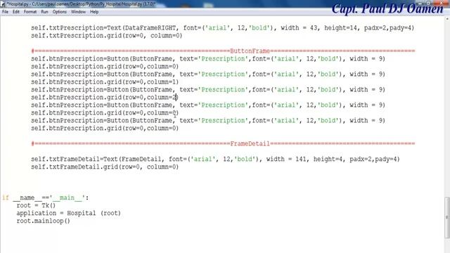 How to Create Hospital Management Systems in Python - Part 2 of 3 смотреть онлайн