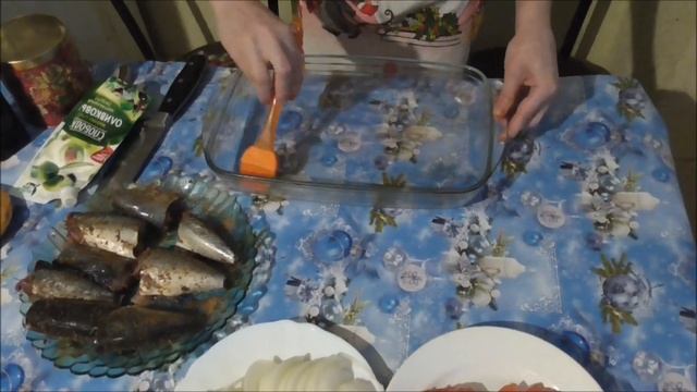 Скумбрия запечённая в духовке рецепт . Как приготовить скумбрию. Рецепт рыбы в духовке. смотреть онлайн