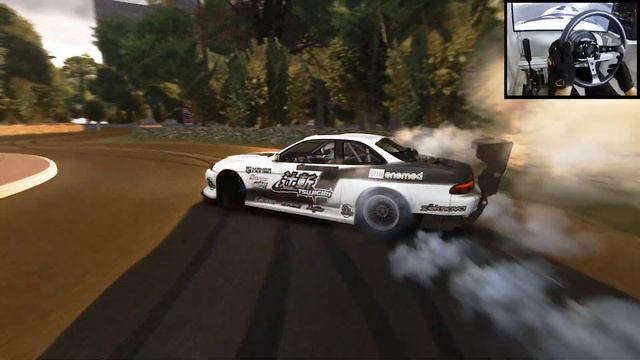 Drifting 2jz Toyota Soarer At Lake Park l Assetto Corsa ( Thrustmaster - Steering Wheel Gameplay) смотреть онлайн