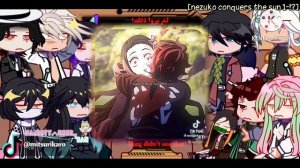 *some Hashira’s +Kamado sibling& Muzan!*P.1*{مترجمة بالعربي}•”react too Nezuko conquers the SUN☀️!!