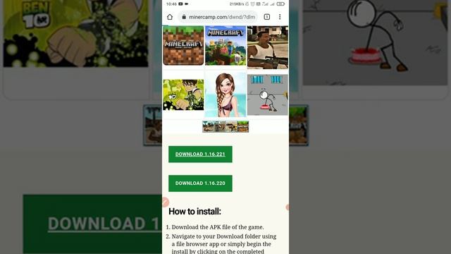 Minecraft pe 1.16.221 free Download смотреть онлайн