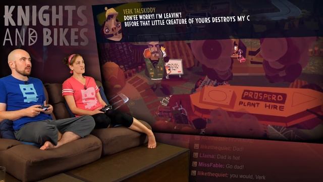 Knights and Bikes AWESOME! смотреть онлайн