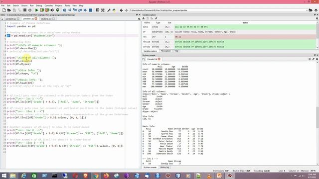 Python_23 - Python Library Pandas смотреть онлайн