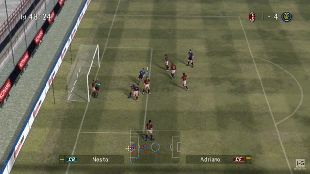 Pro Evolution Soccer 6 - Xbox 360 Gameplay (1080p60fps) смотреть онлайн