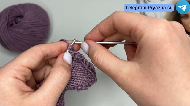 ПОПРОБУЙТЕ ? Как легко и просто закрыть петли спицами. Очень красивое и простое закрытие петель.