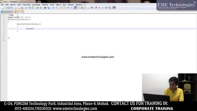 How to Draw an Alphabet Pattern in PHP Part - 2 смотреть онлайн