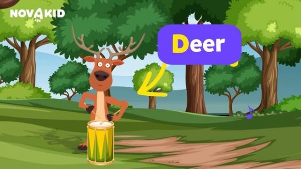 Words That Start with Letter D for Toddlers - English Words for Toddlers