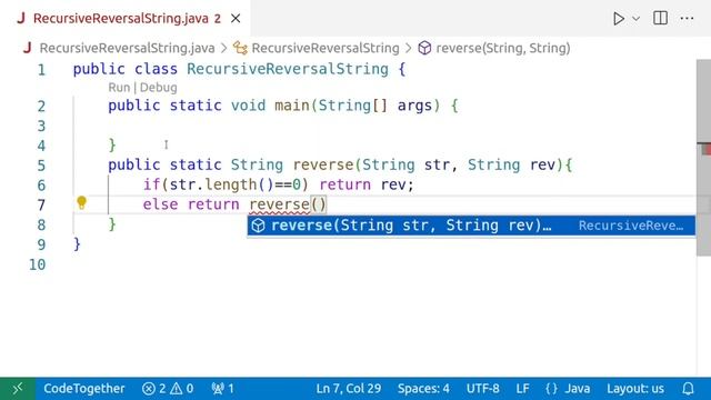 Java Recursion Tutorial: How to Reverse a String - Step-by-Step Guide смотреть онлайн