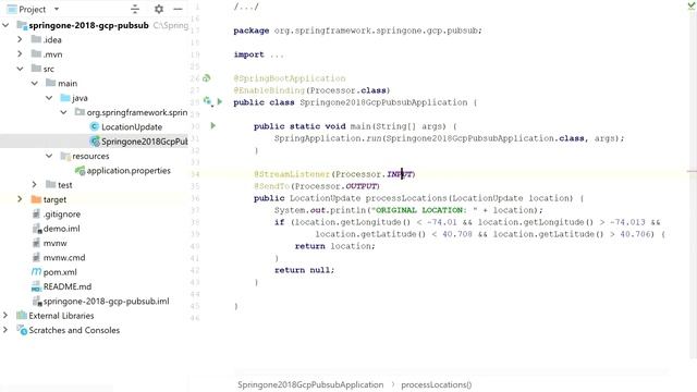 Global Event Streams Made Simple with Spring Cloud Stream & Cloud Pub/Sub смотреть онлайн