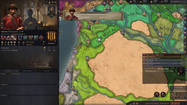 Crusader Kings III - Harran: Episode 26 - Appeasing to the Egyptian Culture смотреть онлайн